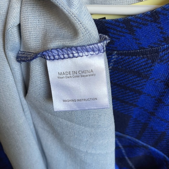 Balkea Plaid Top - Picture 6 of 8